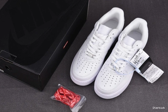 CU9225-100 Nike Supreme Force 1 Air White Low 1102